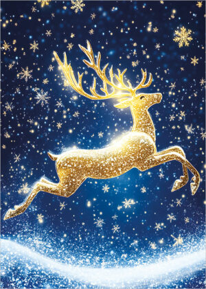 025 019 illuminated reindeer