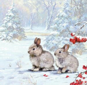 woodland rabbits