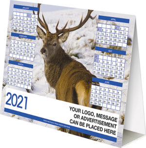 Stag - Folding Desk Calendar