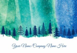 Watercolour Forest