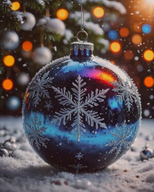 Single Blue Bauble